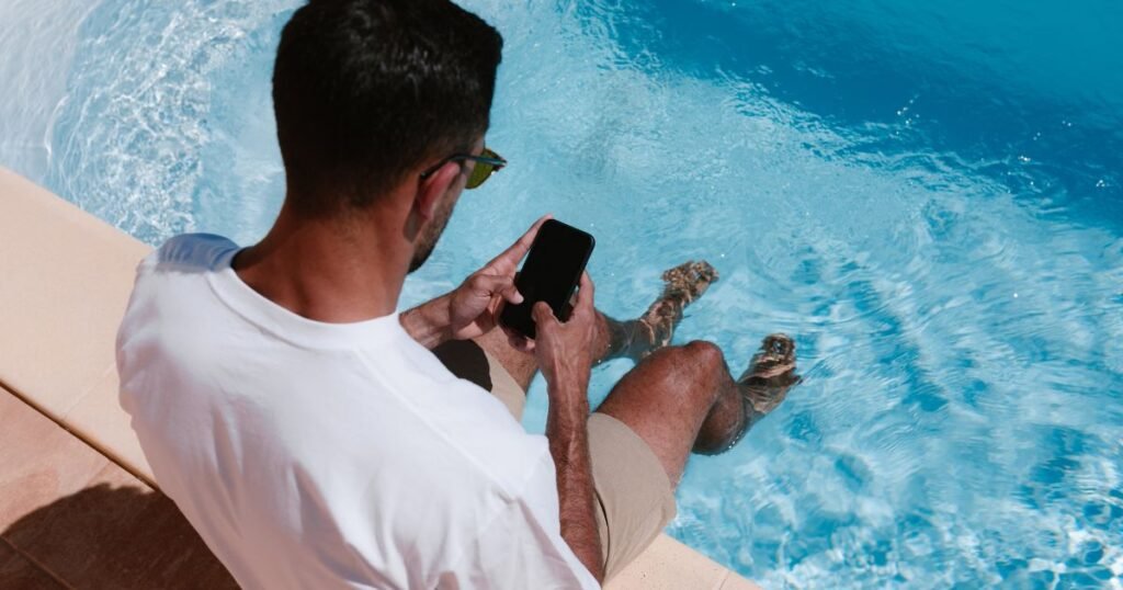 poolside relief